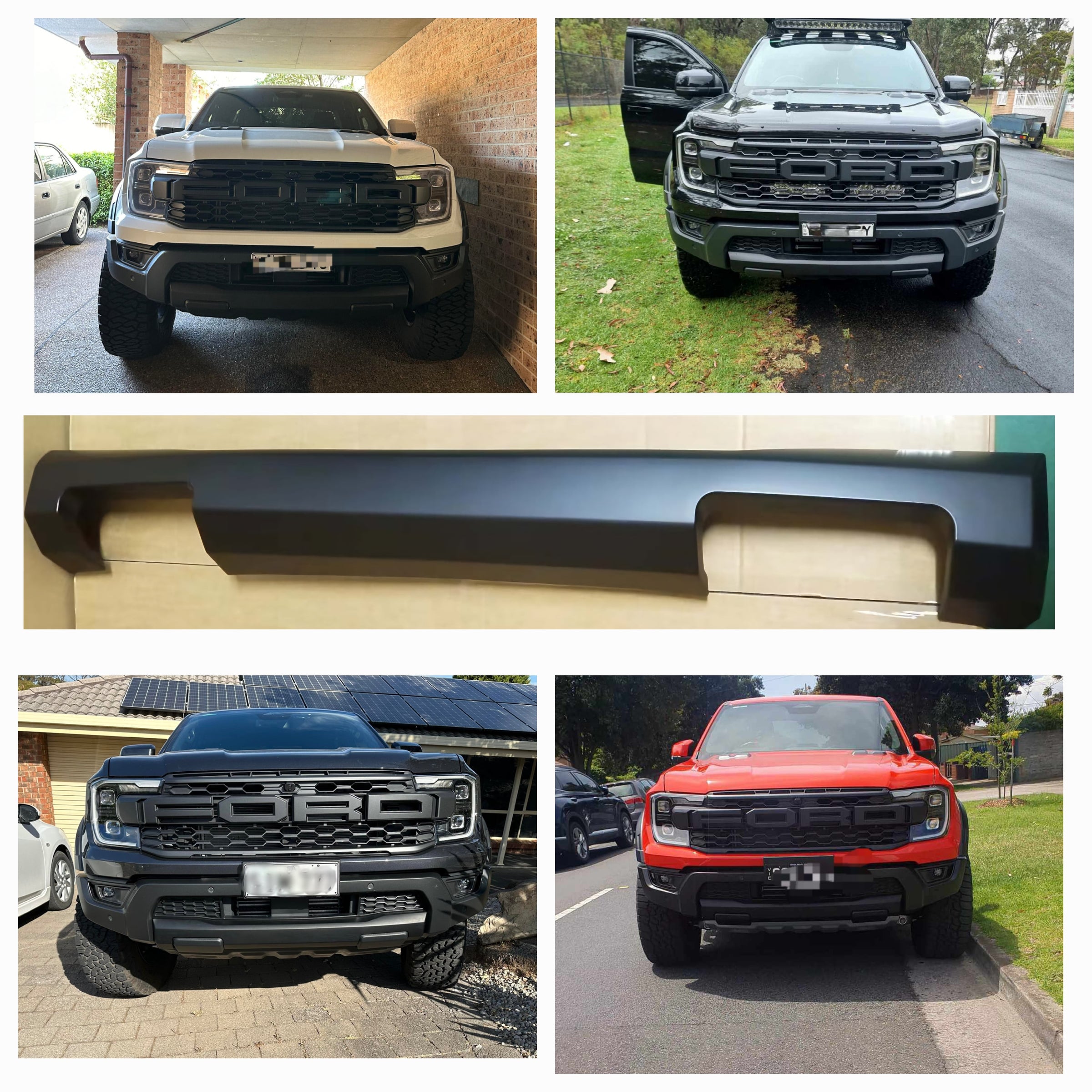 MATTE BLACK RAPTOR PANEL | Next Gen Ford accessories